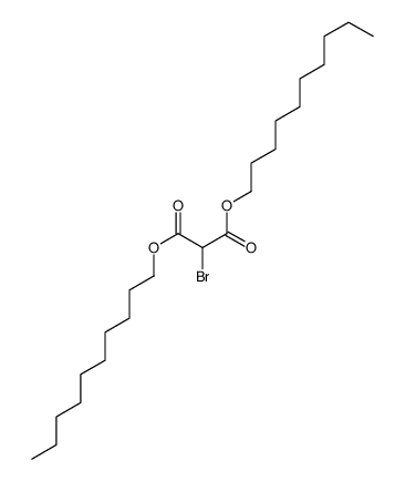 didecyl 2-bromopropanedioate Structure