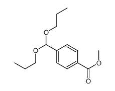 methyl 4-(dipropoxymethyl)benzoate结构式
