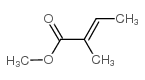 Methyl tiglate structure