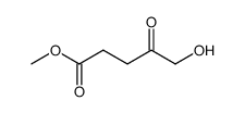 5-hydroxy-4-oxopentanoic acid methyl ester Structure