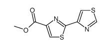 [2,4']bithiazolyl-4-carboxylic acid methyl ester Structure