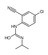 1-(4-chloro-2-cyanophenyl)-3-propan-2-ylurea结构式