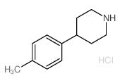 4-(4-methylphenyl)piperidine,hydrochloride Structure