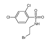 N-(2-bromoethyl)-2,4-dichlorobenzenesulfonamide Structure