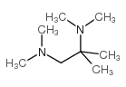1,2-双(二甲基氨基)-2-甲基丙烷结构式