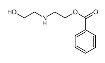 2-[[2-(Benzoyloxy)ethyl]amino]ethanol Structure