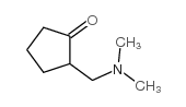 2-[(二甲基氨基)甲基]环戊酮结构式