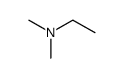 dimethyl-ethyl-ammonium cation结构式