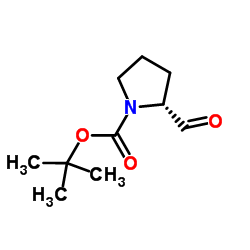Boc-D-prolinal structure