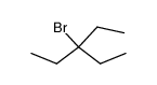 3-bromo-3-ethylpentane Structure