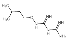 2-(N-(3-methylbutoxy)carbamimidoyl)guanidine Structure