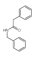 N-benzyl-2-phenyl-acetamide结构式