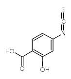 Benzoicacid, 2-hydroxy-4-isothiocyanato-结构式