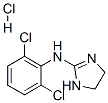 N-(2,6-dichlorophenyl)-4,5-dihydro-1H-imidazol-2-amine hydrochloride结构式