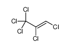 1,2,3,3,3-pentachloroprop-1-ene结构式