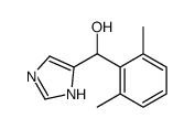 (2,6-Dimethylphenyl)(1H-imidazol-4-yl)methanol Structure