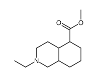 5-Isoquinolinecarboxylicacid,2-ethyldecahydro-,methylester(8CI)结构式