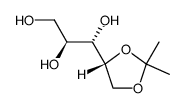 4,5-O-isopropylidene-D-ribitol结构式