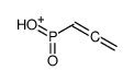 hydroxy-oxo-propa-1,2-dienylphosphanium结构式