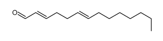 tetradeca-2,6-dienal结构式