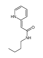 N-butyl-2-(1H-pyridin-2-ylidene)acetamide Structure
