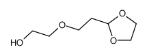 2-[2-(1,3-dioxolan-2-yl)ethoxy]ethanol结构式
