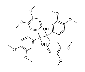 tetrakis-(3,4-dimethoxy-phenyl)-ethane-1,2-diol Structure