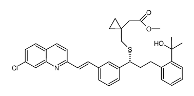 Montelukast Methyl Ester结构式