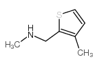 甲基-(3-甲基噻吩-2-甲基)胺结构式