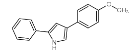 4-对甲氧基苯基-2-苯基吡咯结构式