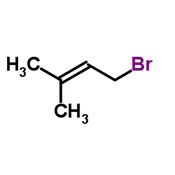 1-溴-3-甲基-2-丁烯结构式