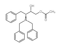 (2s,3s)-3-二苄基氨基-2-羟基-4-苯乙酸丁酯结构式