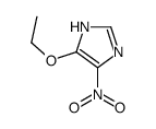 4-ethoxy-5-nitro-1H-imidazole结构式