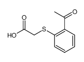 (2-acetyl-phenylsulfanyl)-acetic acid结构式