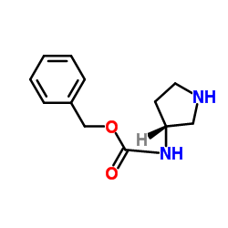 (R)-3-CBZ-氨基吡咯烷图片