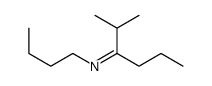 N-butyl-2-methylhexan-3-imine结构式