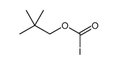2,2-dimethylpropyl carboniodidate结构式