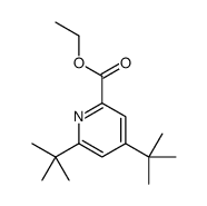 ethyl 4,6-ditert-butylpyridine-2-carboxylate Structure