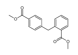 methyl 2-[(4-methoxycarbonylphenyl)methyl]benzoate Structure