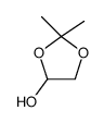 2,2-dimethyl-1,3-dioxolan-4-ol结构式