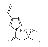 4-甲酰基-1H-咪唑-1-羧酸 1,1-二甲基乙酯结构式