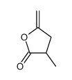 3-methyl-5-methylideneoxolan-2-one Structure