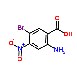 2-Amino-5-bromo-4-nitrobenzoic acid structure