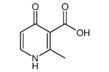4-Hydroxy-2-methylnicotinic acid Structure