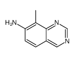 8-methylquinazolin-7-amine Structure