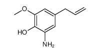Phenol, 2-amino-6-methoxy-4-(2-propen-1-yl) Structure