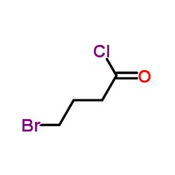 4-Bromobutanoyl chloride structure