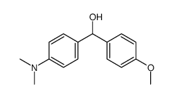 (4-(dimethylamino)phenyl)(4-methoxyphenyl)methanol Structure