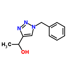 1-(1-Benzyl-1H-1,2,3-triazol-4-yl)ethanol Structure