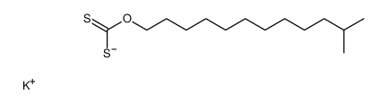 potassium O-isotridecyl dithiocarbonate结构式